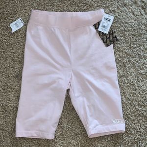 NWT light pink biker shorts